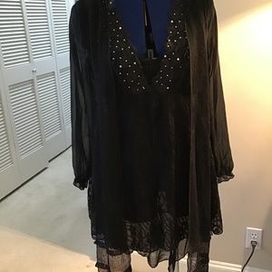 Size L Pretty Angel black full top